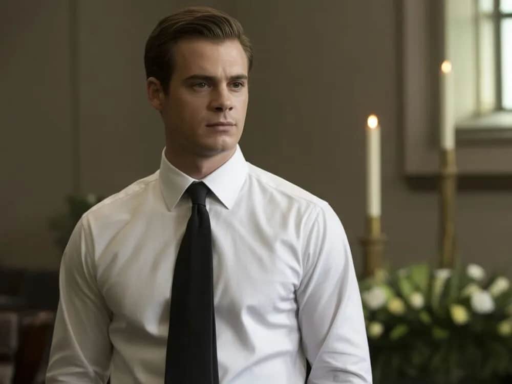 Jaka koszula na pogrzeb? Biel czy czerń? Uniknij faux pas!