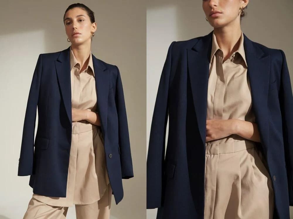 Beżowe spodnie: Jaka marynarka? Poradnik stylistki na każdą okazję